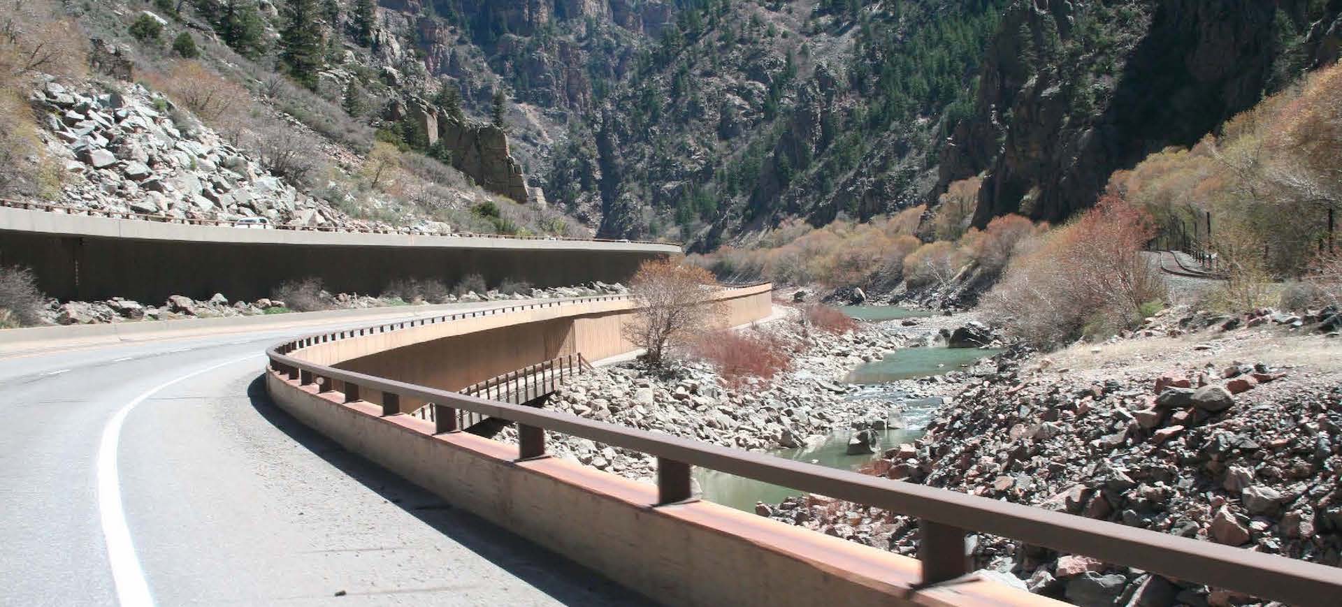 Glenwood Canyon, Interstate 70, Colorado | Photo: PDM+A